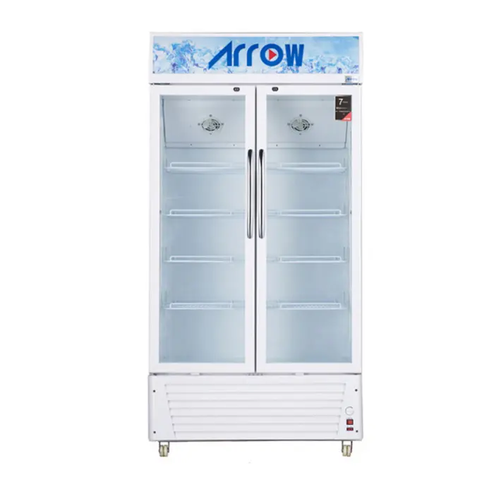 ثلاجة عرض ارو 2 باب زجاجي 22 قدم – نوفروست Ro-650sck ثلاجة عرض