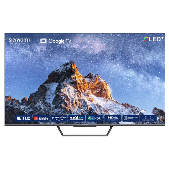 شاشة سكاي وورث 65 بوصة جوجل ذكي - 4k UHD شاشة سكاي وورث 65 بوصة جوجل ذكي - 4k UHD