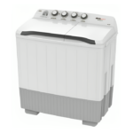 غسالة 14 كيلو دورا حوضين - أبيض DW1500MT11(ELEGANT)
