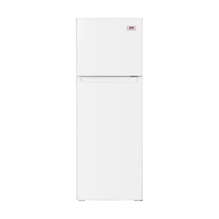 ثلاجة هام 6 قدم بابين ديفروست - أبيض Hm250wrf-o23df ثلاجة هام