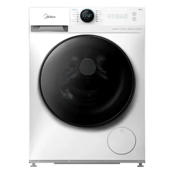 غسالة 12 كيلو ميديا فتحة أمامية انفرتر - أبيض MF200W120W/W-SA غسالة 12 كيلو