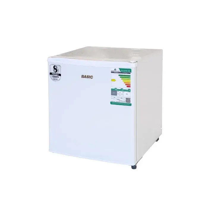 ثلاجة باب واحد بيسك 2 قدم - أبيض BRS-50LKS W ثلاجة باب واحد